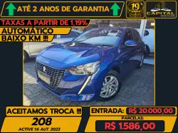 PEUGEOT 208 1.6 16V 4P FLEX ACTIVE AUTOM�TICO