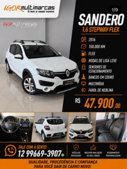 RENAULT Sandero 1.6 4P FLEX STEPWAY