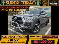 TOYOTA Hilux Caminhonete 2.8 16V SRV 4X4 DIESEL CABINE DUPLA AUTOM�TICO