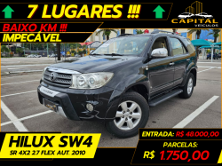 TOYOTA Hilux SW4 2.7 16V 4P FLEX SR 7 LUGARES AUTOM�TICO