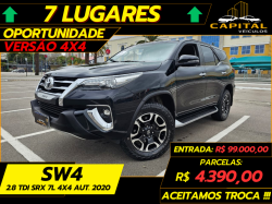 TOYOTA Hilux SW4 2.8 4P SRX 4X4 DIAMOND 7 LUGARES TURBO DIESEL AUTOM�TICO