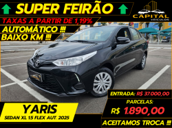 TOYOTA Yaris Sedan 1.5 16V 4P FLEX XL LIVE MULTIDRIVE AUTOM�TICO CVT