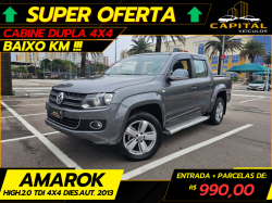 VOLKSWAGEN Amarok 2.0 16V 4X4 CABINE DUPLA  HIGHLINE TURBO INTERCOOLER