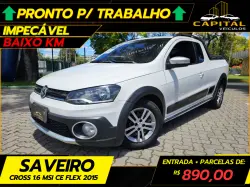 VOLKSWAGEN Saveiro 1.6 16V G6 CROSS CABINE ESTENDIDA FLEX VOLKSWAGEN Saveiro 1.6 16V G6 CROSS CABINE ESTENDIDA FLEX