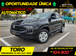 FIAT Toro 1.3 16V 4P FLEX 270 TURBO ENDURANCE AUTOMTICO