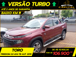 FIAT Toro 2.0 16V 4P 4WD FREEDOM TURBO DIESEL  AUTOMTICO