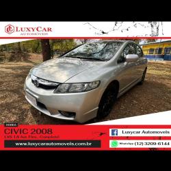 HONDA Civic 1.8 16V 4P FLEX LXS AUTOMTICO