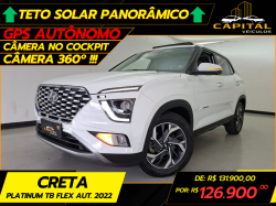 HYUNDAI Creta 1.0 12V 4P FLEX TGDI TURBO PLATINUM AUTOMTICO