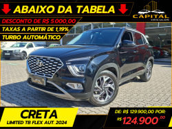 HYUNDAI Creta 1.0 12V 4P FLEX TGDI TURBO LIMITED AUTOMTICO
