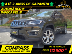 JEEP Compass 2.0 16V 4P LONGITUDE FLEX AUTOMTICO