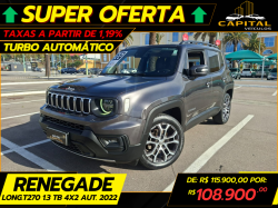 JEEP Renegade 1.3 16V 4P FLEX T270 LONGITUDE TURBO AUTOMTICO
