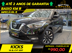 NISSAN Kicks 1.6 16V 4P FLEXSTART SL X-TRONIC AUTOMTICO CVT