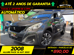 PEUGEOT 2008 1.6 16V 4P FLEX ALLURE PACK AUTOMÁTICO
