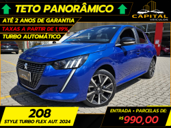 PEUGEOT 208 1.0 12V 4P FLEX STYLE TURBO 200 AUTOMTICO CVT