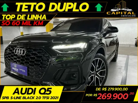 AUDI Q5 2.0 16V 4P TFSI SPORTBACK S-LINE BLACK S-TRONIC QUATTRO AUTOMÁTICO, Foto 1 AUDI Q5 2.0 16V 4P TFSI SPORTBACK S-LINE BLACK S-TRONIC QUATTRO AUTOMÁTICO, Foto 1