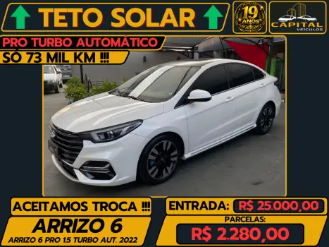CHERY Arrizo 6 Pro 1.5 16V 4P FLEX TURBO AUTOM�TICO CVT, Foto 1