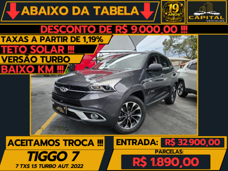 CHERY Tiggo 7 1.5 16V 4P FLEX TXS TURBO AUTOM�TICO DCT, Foto 1