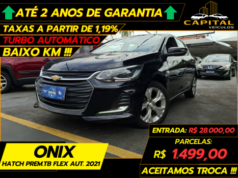 CHEVROLET Onix Hatch 1.0 12V 4P FLEX PREMIER TURBO AUTOM�TICO, Foto 1