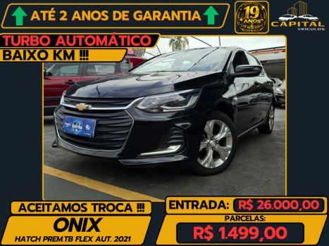 CHEVROLET Onix Hatch 1.0 12V 4P FLEX PREMIER TURBO AUTOM�TICO, Foto 1