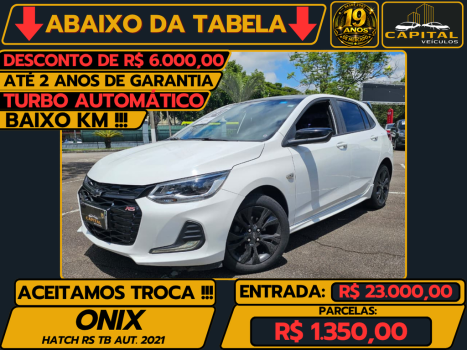 CHEVROLET Onix Hatch 1.0 12V 4P FLEX RS TURBO AUTOM�TICO, Foto 1