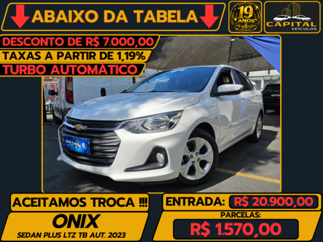 CHEVROLET Onix Sedan 1.0 12V 4P FLEX LTZ PLUS TURBO AUTOM�TICO, Foto 1