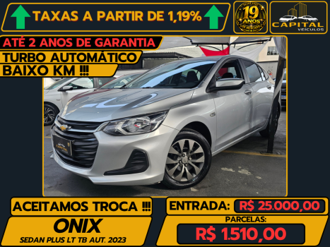 CHEVROLET Onix Sedan 1.0 12V 4P FLEX LT PLUS TURBO, Foto 1