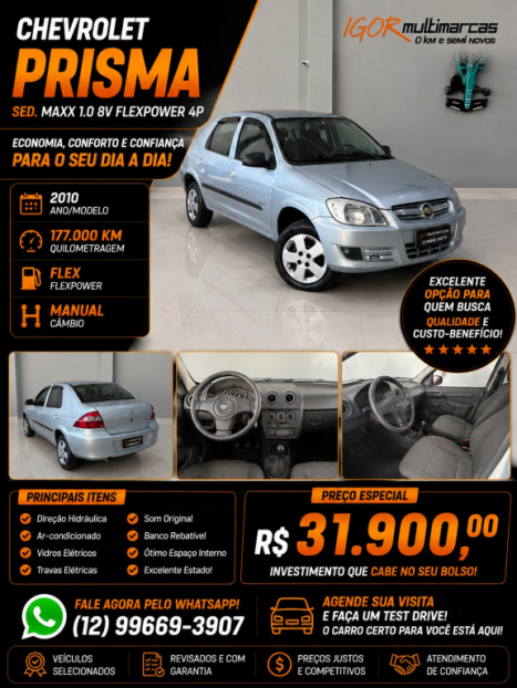 CHEVROLET Prisma 1.0 4P MAXX VHCE FLEX, Foto 1