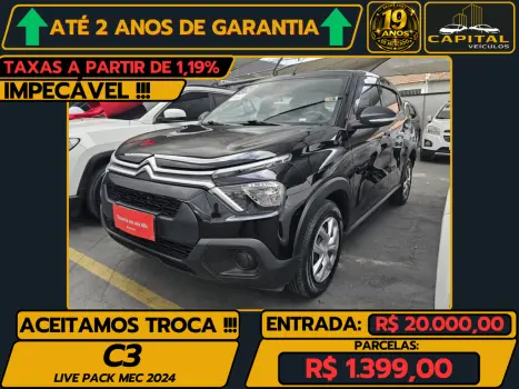 CITROEN C3 1.0 12V 4P FLEX FIREFLEY LIVE, Foto 1