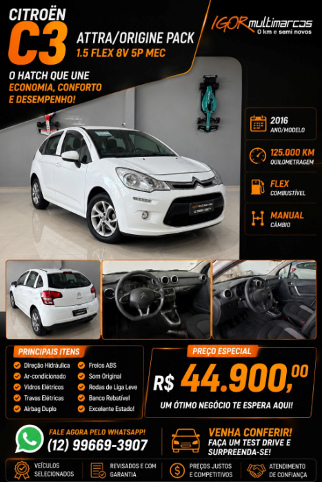 CITROEN C3 1.5 4P ORIGINE FLEX, Foto 1
