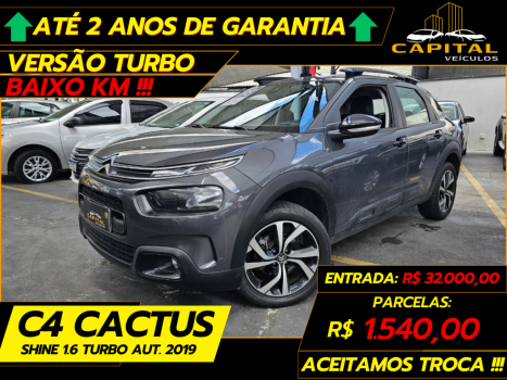 CITROEN C4 Cactus 1.6 16V 4P FLEX SHINE THP TURBO AUTOM�TICO, Foto 1