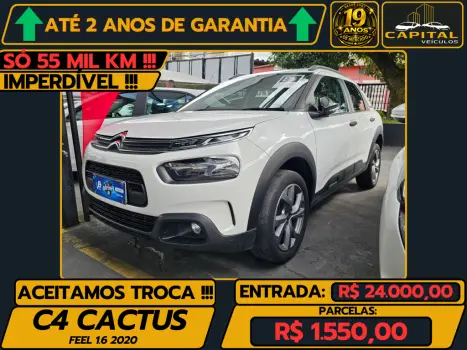 CITROEN C4 Cactus 1.6 16V 4P VTI 120 FLEX FEEL AUTOM�TICO, Foto 1