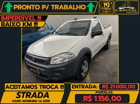 FIAT Strada 1.4 FLEX HARD WORKING CABINE SIMPLES, Foto 1