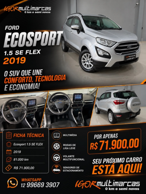 FORD Ecosport 1.5 12V 4P TI-VCT FLEX SE, Foto 2