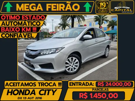 HONDA City Sedan 1.5 16V 4P DX FLEX AUTOM�TICO, Foto 1