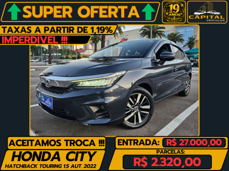 HONDA City Sedan 1.5 16V 4P FLEX TOURING AUTOM�TICO CVT, Foto 1