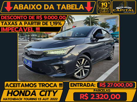 HONDA City Sedan 1.5 16V 4P FLEX TOURING AUTOM�TICO CVT, Foto 1