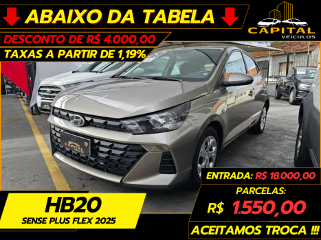 HYUNDAI HB 20 Hatch 1.0 12V 4P FLEX SENSE PLUS, Foto 1