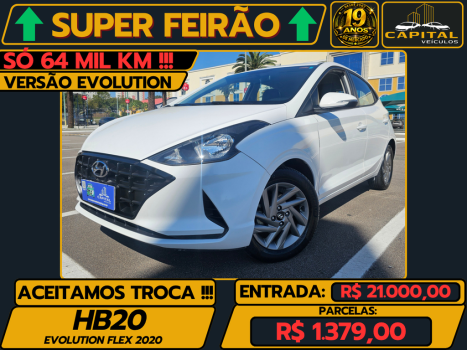 HYUNDAI HB 20 Hatch 1.0 12V 4P FLEX EVOLUTION, Foto 1