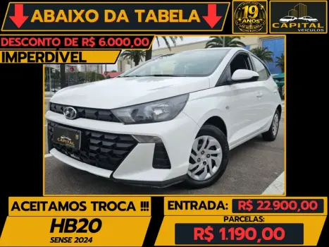 HYUNDAI HB 20 Hatch 1.0 12V 4P FLEX SENSE, Foto 1