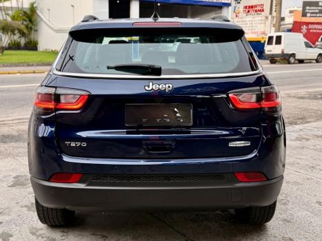 JEEP Compass 1.3 16V 4P FLEX LONGITUDE T270 TURBO AUTOM�TICO, Foto 9