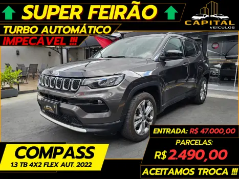 JEEP Compass 1.3 16V 4P FLEX LONGITUDE T270 TURBO AUTOM�TICO, Foto 1