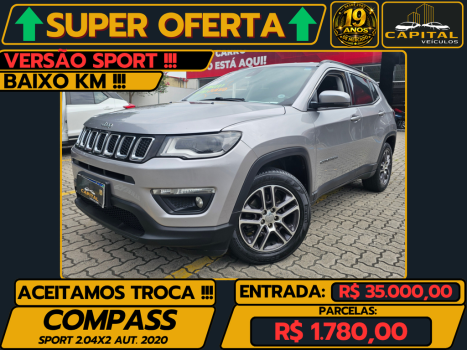JEEP Compass 2.0 16V 4P FLEX SPORT 4X4 AUTOM�TICO, Foto 1