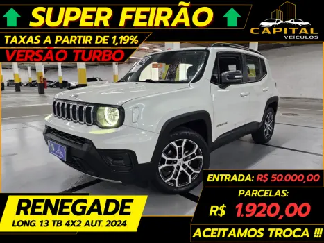 JEEP Renegade 1.3 16V 4P FLEX T270 LONGITUDE TURBO AUTOM�TICO, Foto 1