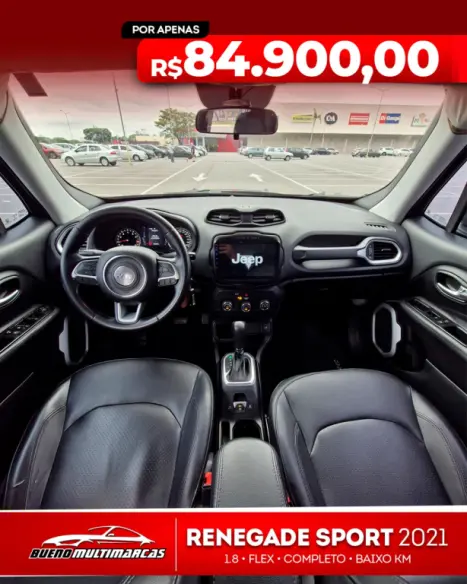 JEEP Renegade 1.8 16V 4P FLEX SPORT AUTOMTICO, Foto 7