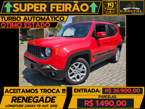 JEEP Renegade 2.0 16V 4P TURBO DIESEL LONGITUDE 4X4 AUTOM�TICO, Foto 1