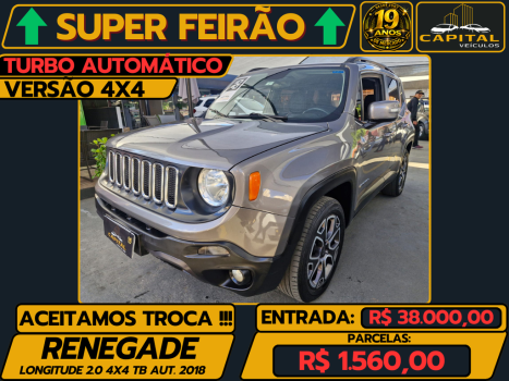 JEEP Renegade 2.0 16V 4P TURBO DIESEL LONGITUDE 4X4 AUTOM�TICO, Foto 1