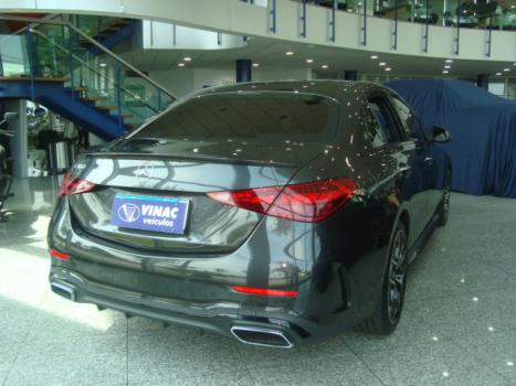 MERCEDES-BENZ C 300 2.0 16V 4P EQ BOOST TURBO H�BRIDO AMG LINE 9G-TRONIC AUTOM�TICO, Foto 4