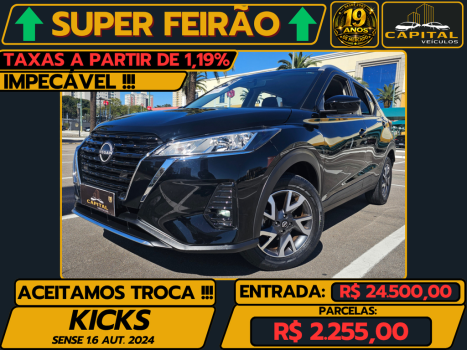 NISSAN Kicks 1.6 16V 4P FLEXSTART SENSE, Foto 1