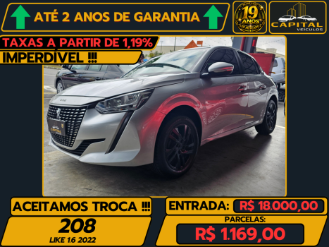 PEUGEOT 208 1.6 16V 4P FLEX LIKE, Foto 1