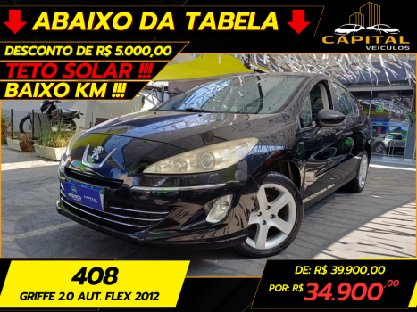PEUGEOT 408 Sedan 2.0 16V 4P FLEX GRIFFE AUTOMTICO, Foto 1